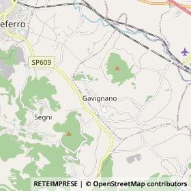 Mappa Gavignano