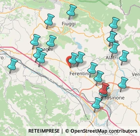 Mappa Via Casilina n., 03013 Ferentino FR, Italia (9.2215)