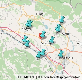 Mappa Via Casilina n., 03013 Ferentino FR, Italia (6.85583)