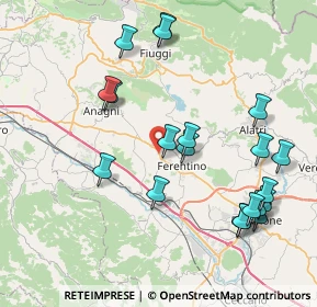 Mappa Via Casilina n., 03013 Ferentino FR, Italia (9.2425)