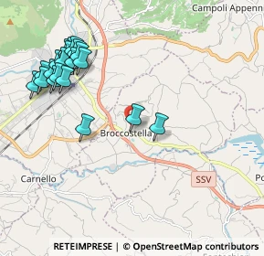 Mappa Via Cretari, 03030 Broccostella FR, Italia (2.499)
