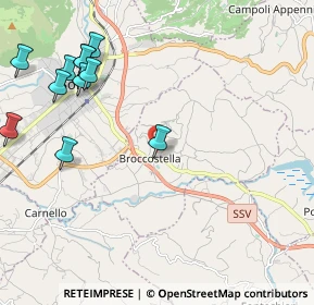 Mappa Via Cretari, 03030 Broccostella FR, Italia (2.76727)