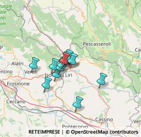 Mappa Via Cretari, 03030 Broccostella FR, Italia (9.4325)