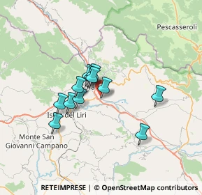 Mappa Via Cretari, 03030 Broccostella FR, Italia (5.24)