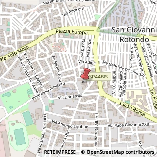 Mappa Via Verrocchio, 14C, 71013 San Giovanni Rotondo, Foggia (Puglia)