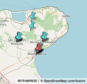 Mappa Via della Ginestra, 71037 Monte Sant'Angelo FG, Italia (12.181)