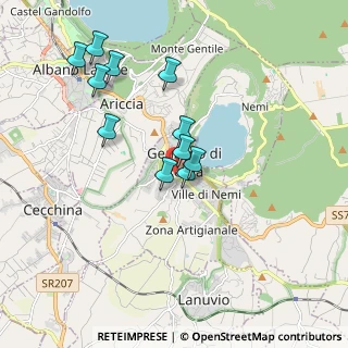 Mappa Via Mario Colacchi, 00045 Genzano di Roma RM, Italia (1.77545)