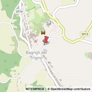 Mappa Via marconi 54, 86091 Bagnoli del Trigno, Isernia (Molise)