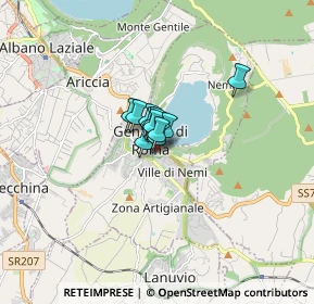 Mappa Via Liguria, 00045 Genzano di Roma RM, Italia (0.60818)