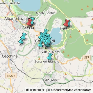 Mappa Via Liguria, 00045 Genzano di Roma RM, Italia (1.3465)