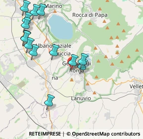 Mappa Via Dott. Barbaliscia, 00045 Genzano di Roma RM, Italia (4.95714)