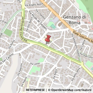 Mappa Via Riccardo Lombardi, 1/3, 00045 Albano Laziale, Roma (Lazio)