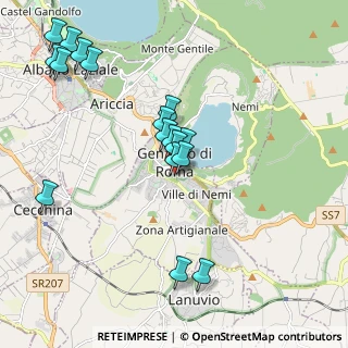 Mappa Via Abruzzo, 00045 Genzano di Roma RM, Italia (2.21824)