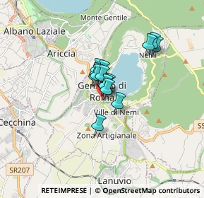 Mappa Via Abruzzo, 00045 Genzano di Roma RM, Italia (0.96067)