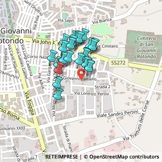 Mappa Via Luigi di Maggio, 71013 San Giovanni Rotondo FG, Italia (0.185)