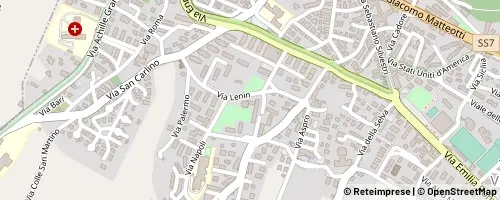 Mappa Genzano di Roma