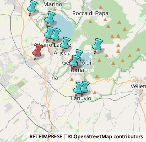 Mappa Via Lenin, 00045 Genzano di Roma RM, Italia (3.49727)