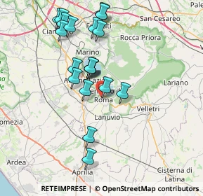 Mappa Via Lenin, 00045 Genzano di Roma RM, Italia (7.84)