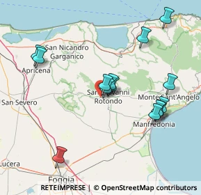 Mappa Via Antonio Scarale, 71013 San Giovanni Rotondo FG, Italia (16.59071)