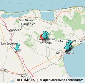 Mappa Via Antonio Scarale, 71013 San Giovanni Rotondo FG, Italia (15.22636)