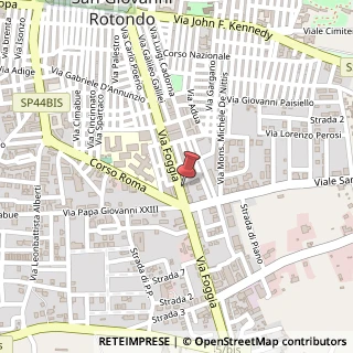 Mappa Via Foggia, 201, 71013 San Giovanni Rotondo, Foggia (Puglia)