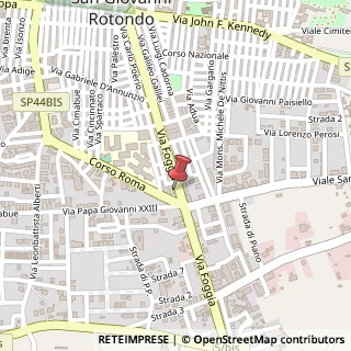 Mappa Via Foggia, 198, 71013 San Giovanni Rotondo, Foggia (Puglia)