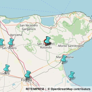 Mappa Via Foggia, 71013 San Giovanni Rotondo FG, Italia (24.03909)