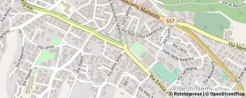 Mappa Genzano di Roma