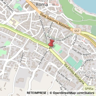 Mappa Via Emilia Romagna, 2, 00045 Genzano di Roma, Roma (Lazio)
