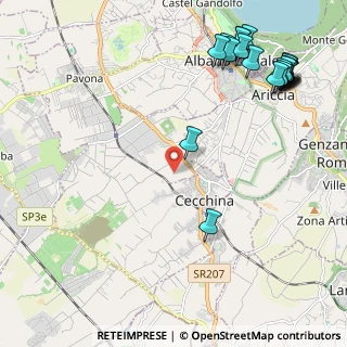Mappa Via Nettunense, 00072 Ariccia RM, Italia (3.147)
