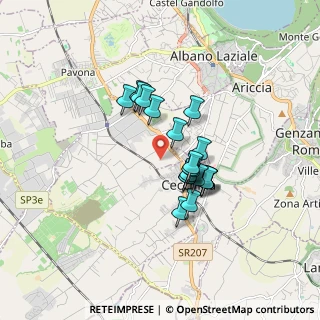 Mappa Via Nettunense, 00072 Ariccia RM, Italia (1.317)