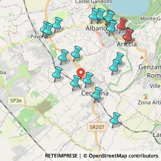 Mappa Via Nettunense, 00072 Ariccia RM, Italia (2.4795)