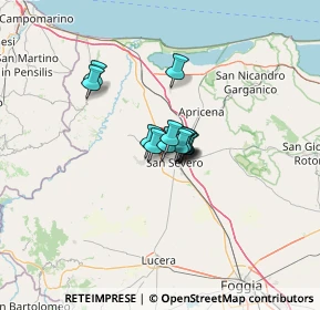 Mappa S.S. 16 KM.640+944, 71016 San Severo FG, Italia (6.51769)