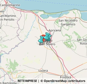 Mappa S.S. 16 KM.640+944, 71016 San Severo FG, Italia (72.74385)