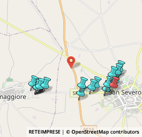 Mappa S.S. 16 KM.640+944, 71016 San Severo FG, Italia (2.4065)