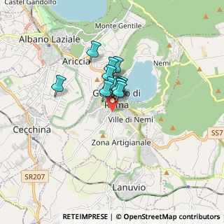 Mappa SP 98b, 00045 Genzano di Roma RM, Italia (0.99083)