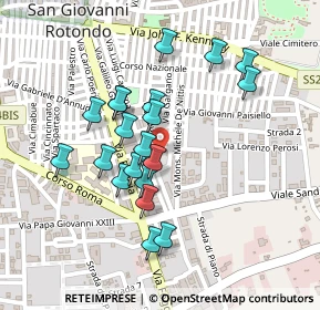 Mappa Via Piersanti Mattarella, 71013 San Giovanni Rotondo FG, Italia (0.2155)