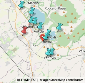 Mappa Via Vittorio Cavaceppi, 00045 Genzano di Roma RM, Italia (3.4)