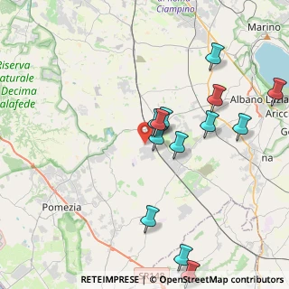 Mappa Via Cesare Fiorucci, 00071 Pomezia RM, Italia (4.43154)