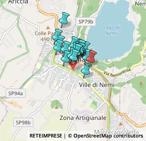 Mappa Via Generale Roberto Lordi, 00045 Genzano di Roma RM, Italia (0.469)