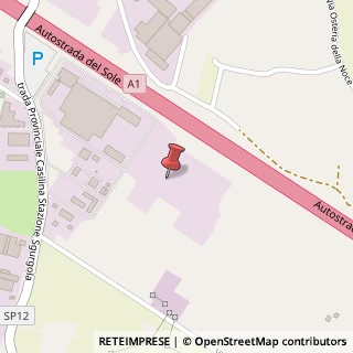 Mappa Via Fontana del Ceraso, 03012 Anagni, Frosinone (Lazio)