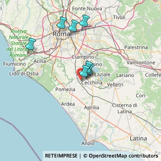 Mappa Via degli Astrini, 00134 Roma RM, Italia (38.61727)