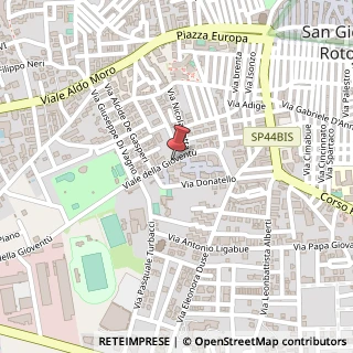 Mappa Viale della Gioventu, 7a, 71013 San Giovanni Rotondo, Foggia (Puglia)