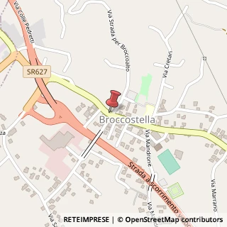 Mappa Via Stella,  40, 03030 Broccostella, Frosinone (Lazio)