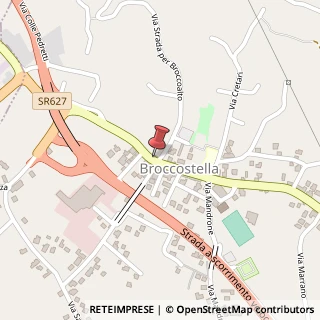 Mappa Via Stella, 51, 03030 Broccostella, Frosinone (Lazio)