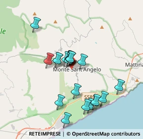 Mappa Via Valle Portella, 71037 Monte Sant'angelo FG, Italia (3.2845)