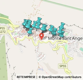 Mappa Via Valle Portella, 71037 Monte Sant'angelo FG, Italia (0.3625)