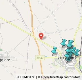 Mappa Via San Paolo, 71016 San Severo FG, Italia (3.09417)
