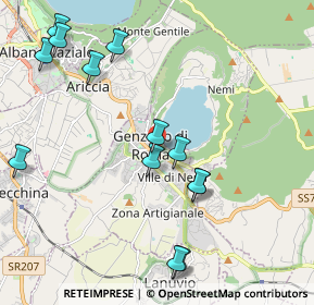 Mappa V.le Giacomo Matteotti, 00045 Genzano di Roma RM, Italia (2.43923)