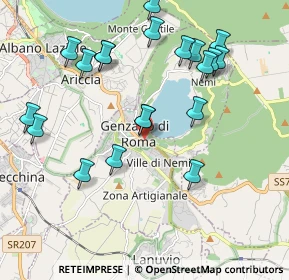 Mappa V.le Giacomo Matteotti, 00045 Genzano di Roma RM, Italia (2.268)